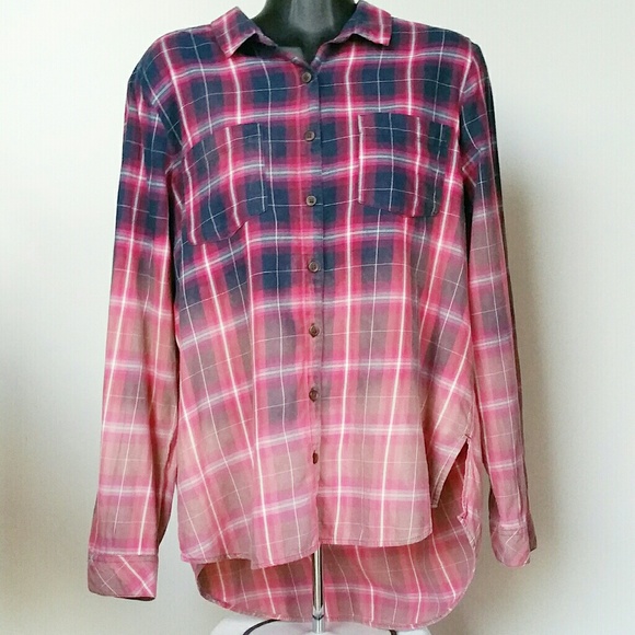 Sonoma | Tops | Sonoma Flannel Diy Dip 